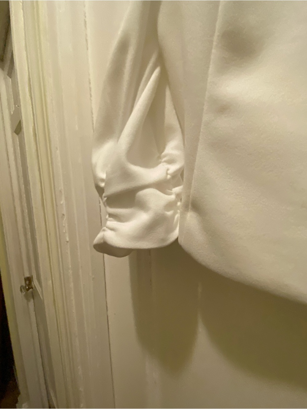 Worthington White Single-Button Cropped Blazer - Picture 7 of 8